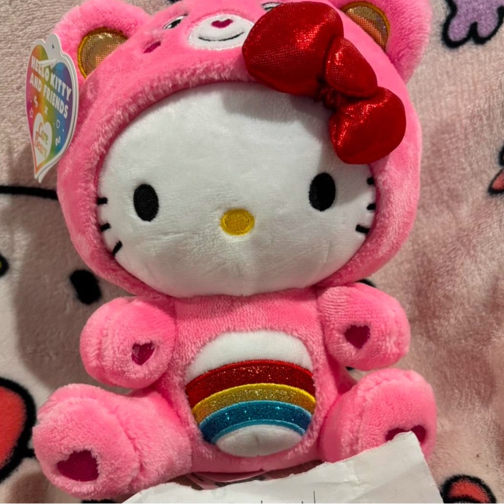 Hello kitty care bear